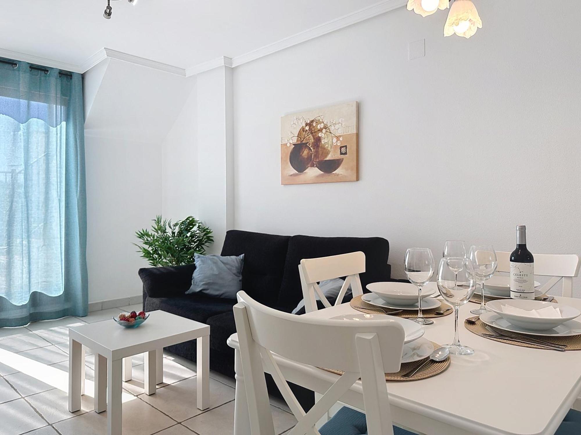 Vive Vera Rentals - Atico En 1º Linea Con Vistas Al Mar Kültér fotó